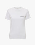 Victoria Beckham Shrunken Logan Tee