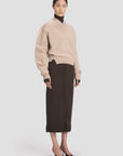 Victoria Beckham V-Neck Yoke Detail Jumper