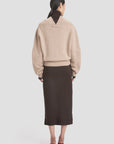 Victoria Beckham V-Neck Yoke Detail Jumper