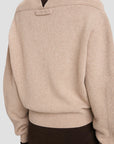 Victoria Beckham V-Neck Yoke Detail Jumper