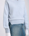 Victoria Beckham V-Neck Yoke Detail Jumper