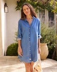 Frank & Eileen Mary Woven Button Up Dress
