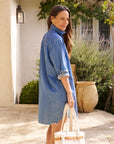Frank & Eileen Mary Woven Button Up Dress
