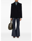 Victoria Beckham Pointed Shoulder Pea Coat
