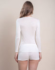 EGi Collections Cashmere Model L/S Top
