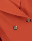 Harris Wharf London Peacoat Light Pressed Wool
