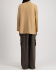 Harris Wharf London Slouchy Peacoat Pressed Wool