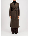 Harris Wharf Long Maxi Coat Donegal