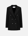 Harris Wharf London Slouchy Peacoat Pressed Wool