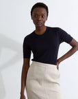 John Smedley Nell S/S Crew Neck