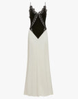 Victoria Beckham Lace Insert Floorlength Dress