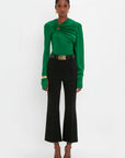 Victoria Beckham Gathered Circle Detail Top