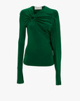 Victoria Beckham Gathered Circle Detail Top