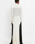 Victoria Beckham Tie Detail Gown