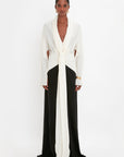 Victoria Beckham Tie Detail Gown