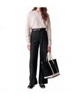 Vanessa Bruno Dulce High Waist Straight Leg Pants