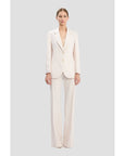 Victoria Beckham Katherine Patch Pocket Jacket Bone