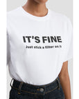 Victoria Beckham Slogan Tee