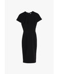 Victoria Beckham Black T Shirt Fitted Dress