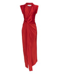 Victoria Beckham Assymetric Twist Detail Dress