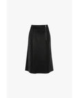Victoria Beckham Panelled Lamb Skirt
