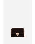 Vanessa Bruno Medium Moon Faux Fur Bag