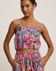 Alice Printed Cotton Voile Cami Top