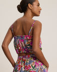Alice Printed Cotton Voile Cami Top