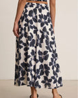 Jess Printed Cotton Voile Maxi Skirt