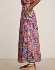 Jess Printed Cotton Voile Maxi Skirt