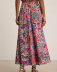 Jess Printed Cotton Voile Maxi Skirt