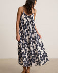 Alexa Printed Cotton Voile Tank Maxi Dress