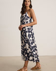 Alexa Printed Cotton Voile Tank Maxi Dress
