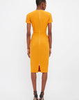 Victoria Beckham Detail T Shirt Fitted Dress