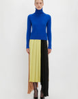 Victoria Beckham Polo Neck Sapphire Jumper