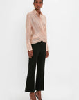 Victoria Beckham Wrap Front Blouse