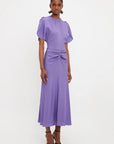 Victoria Beckham Gathered Waist Midi