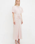 Victoria Beckham Gathered Waist Midi