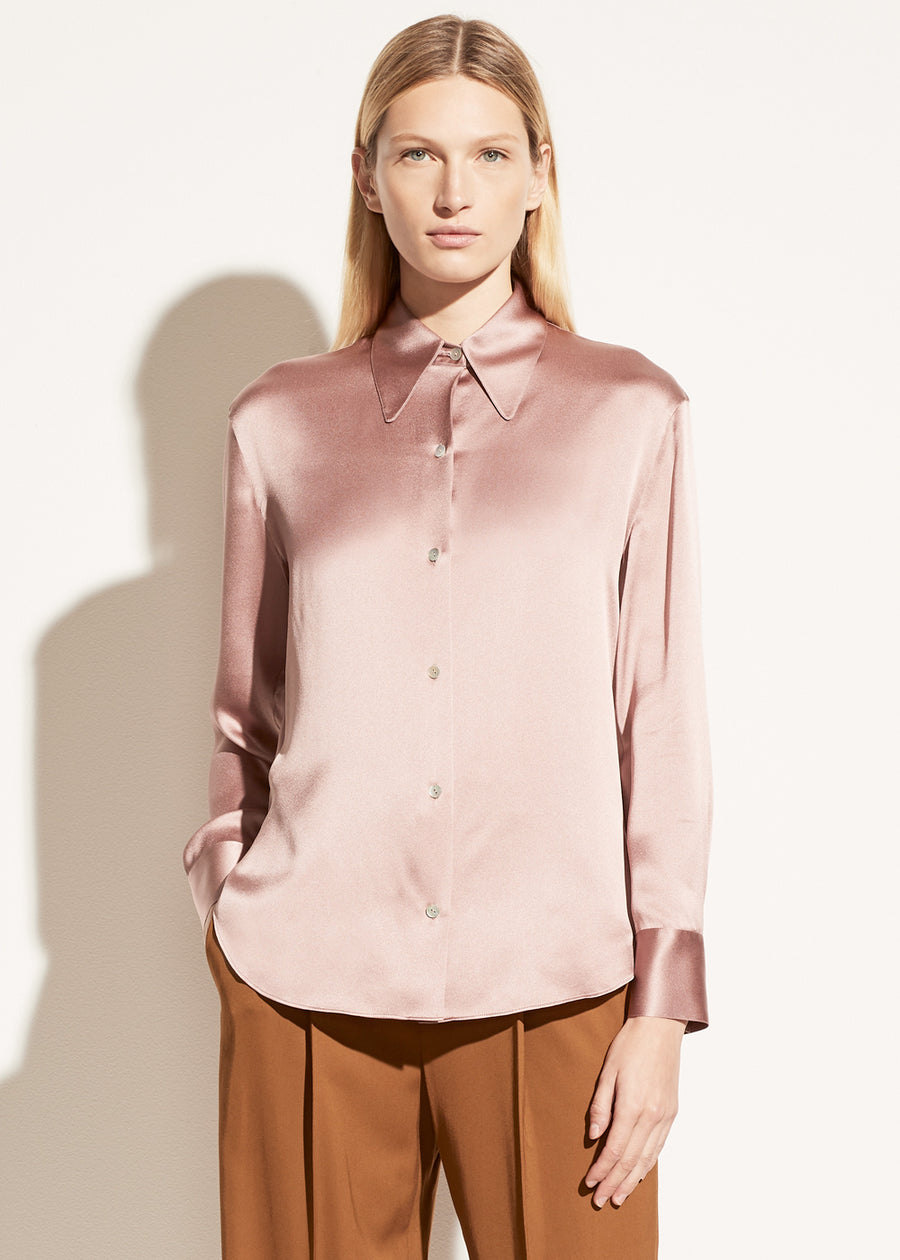 Vince Shaped Collar Blouse
