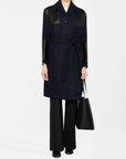 Victoria Beckham Panelled Car Coat