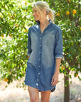Frank & Eileen Mary Woven Button Up Dress