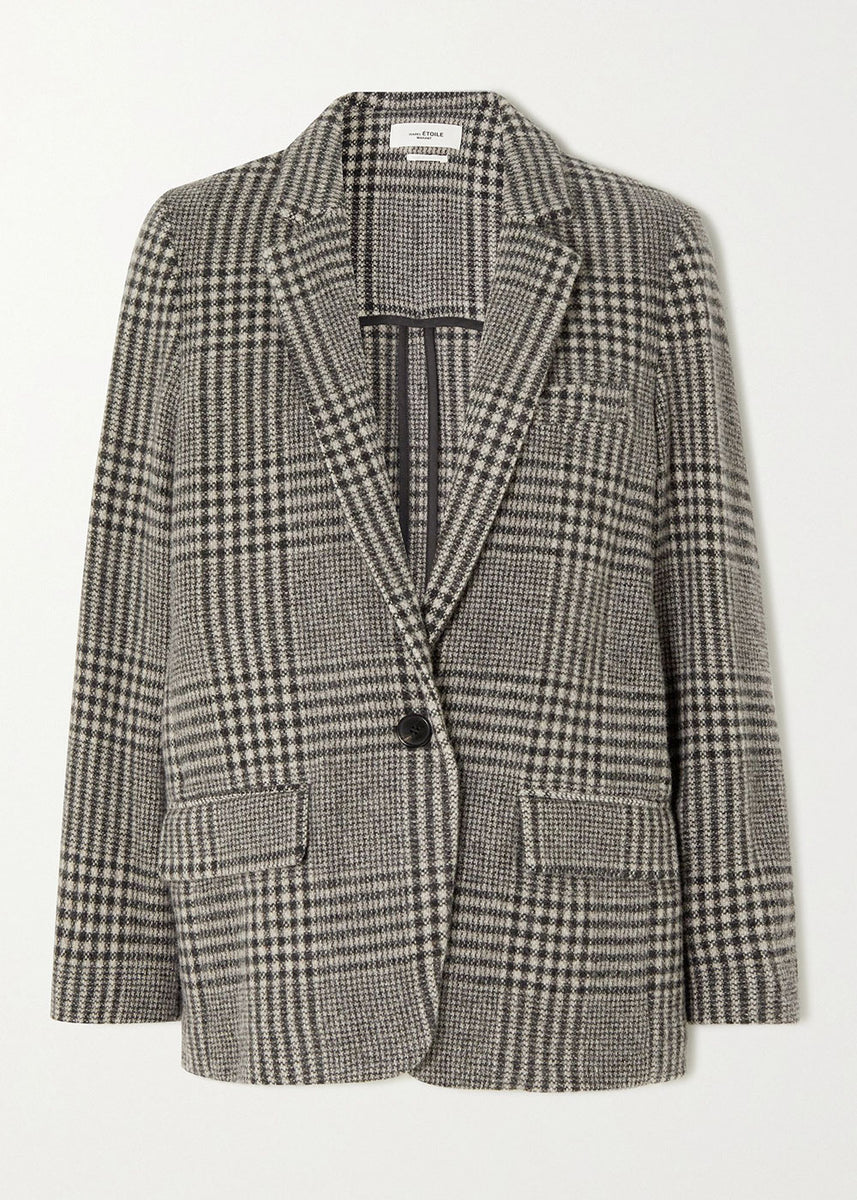 ★関税込★Isabel Marant★CHARLYNE WOOL JACKET★ Marant Etoile Charlyne herringbone wool jacket Isabel Marant