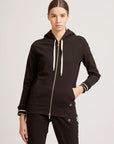 Lorena High Collar Track Top