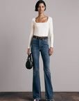 Rag & Bone Casey High-Rise Flare