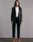 Rag & Bone Charles Leather Blazer