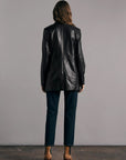 Rag & Bone Charles Leather Blazer