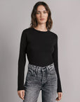 Rag & Bone The Long Sleeve Slub Tee