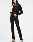 7 For All Mankind Straight Blair Rinsed Black