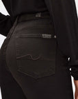 7 For All Mankind Straight Blair Rinsed Black