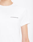 Victoria Beckham Shrunken Logan Tee